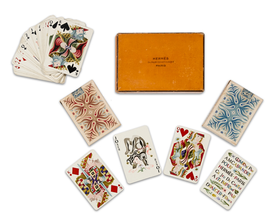 Hernes Paris Joker comiose Par A.M.Cassandre Pour Hernes Paris Ce Jeu De. Cartes A Ete Umprine Par Draeger-Frinis
