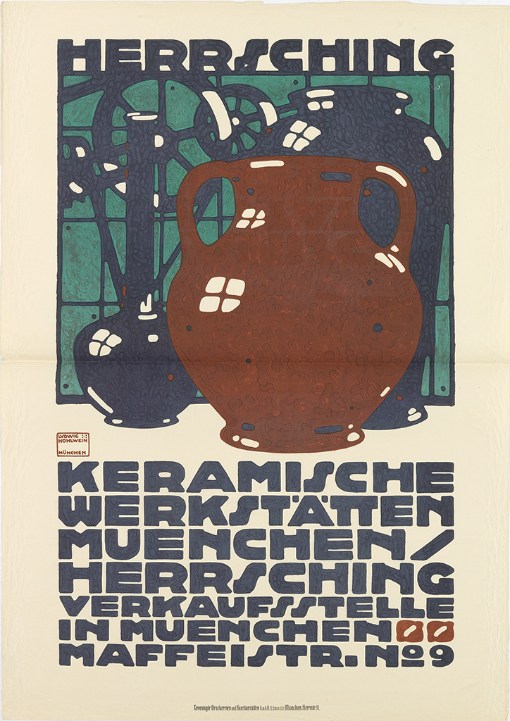 Herrsching Keramische Werkstatten, Muenchen, Herrsching, Verkaufsstelle, In Muenchenoo, Maffeistr.N09