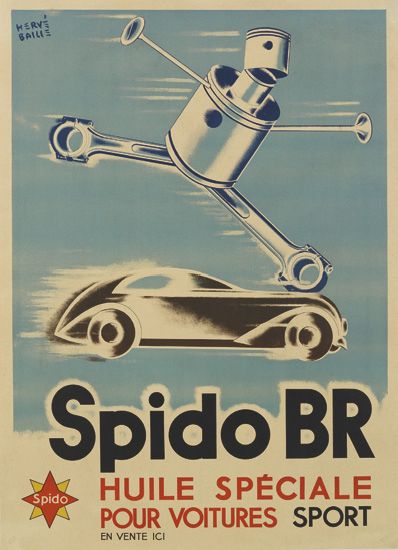 Herve Bailes, Spido Br, Huile Speciale, Pour Voitures Sport, En Vente Ici