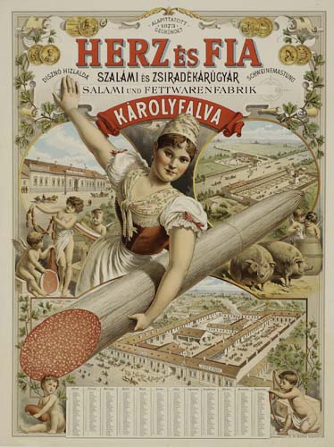 Herz Es Fla, Disznd Hizlalda, Salami Es Zsiradekrugyar, Salami Und Fettwarenfabrik, Karolyfalva