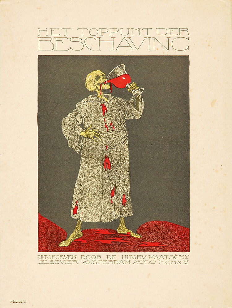 Het Toppunt Der, Beschaving, Uitgeceven door de uitgev maatschy, ” elsevier” amsterdam anno dom mamxv