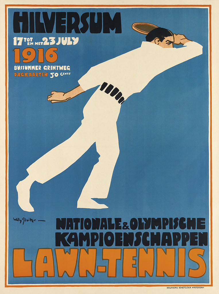 Hilversum, 17Tot En Met 23 July, 1916, Bussummer Grintweg, Dagkaarten 50 Cents, Nationale & Olympische, Kampioenschappen, Lawn-Tennis,