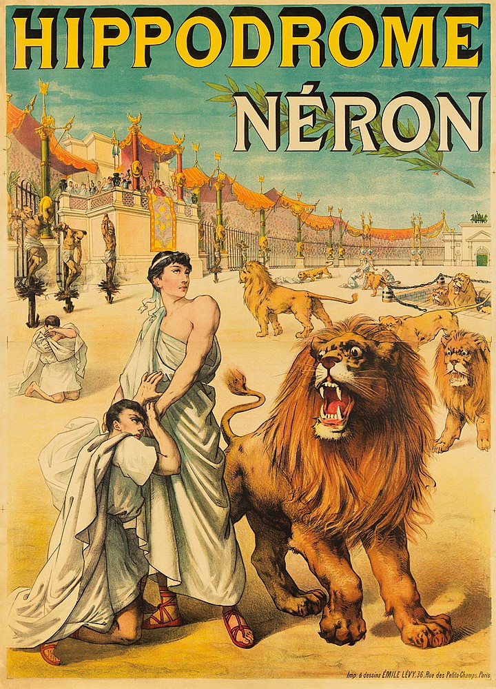 Hippodrome, Neron, Imp A Desins Emile Levy.36. Rue Des Pelils Champs. Paris