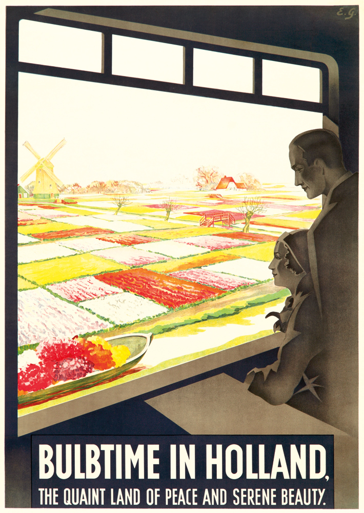 Bulbrime In Holland, The Quaint Of Peace And Serene Beauty.