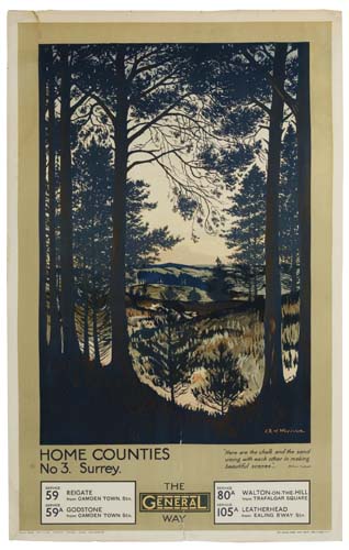 Home Counties, No 3 Surrey., 59, Rdgate, 59 A Goostone, The, General, Way, 80 A Walton-On-The-, 105 A Leathernead