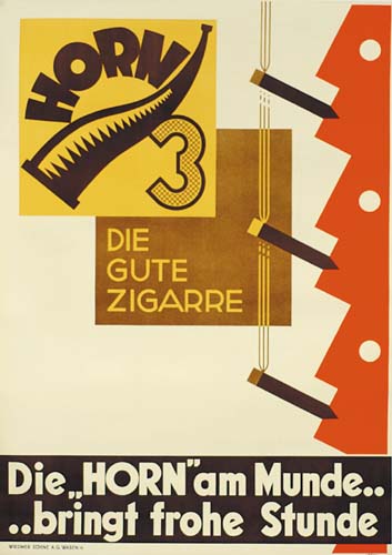 Horn, Die gute zigarre, Die horn am munde bringt frohe stunde