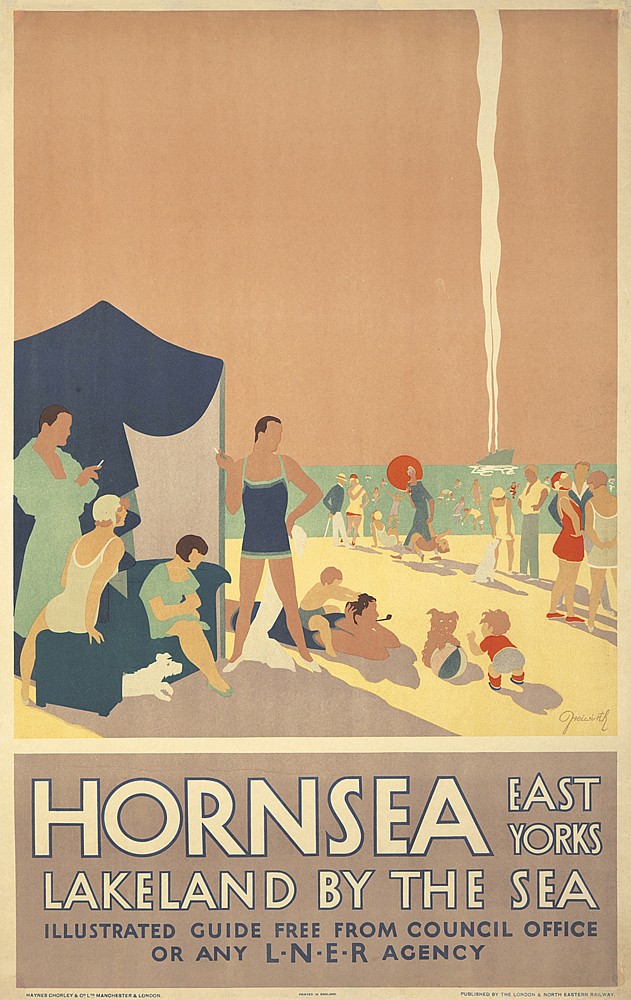 Hornsa East, Yorks, Lakeland By The Sea, Illustrated Guide Free From Council Office, Or Any L N E R Acency