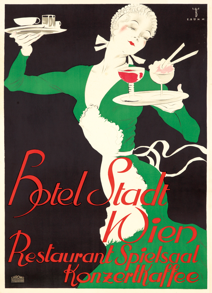 Hotel-Stadt-Wien, Restaurant Spielsaal, Konzertkaffee