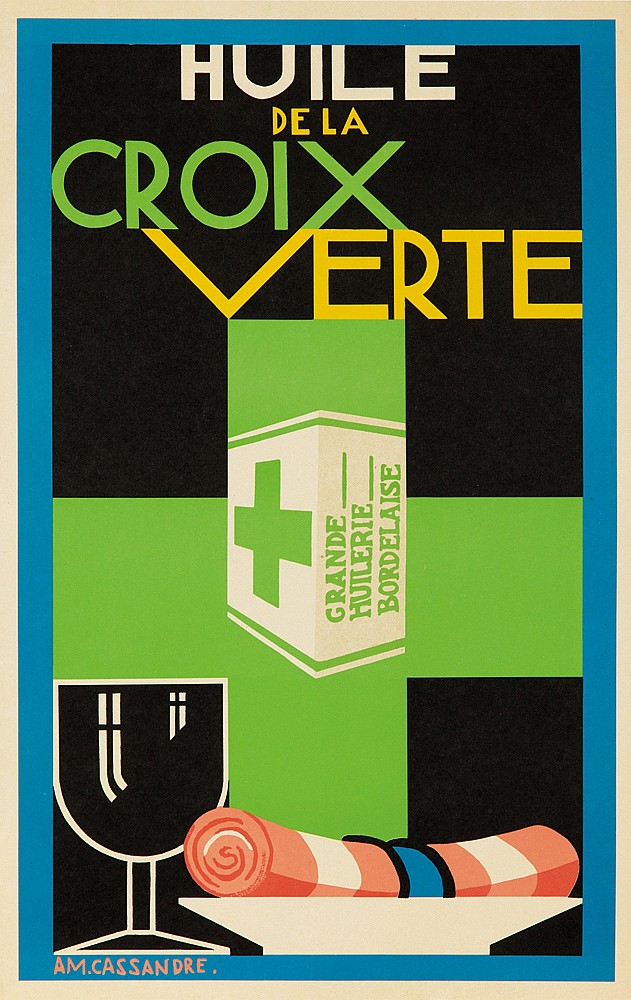 Huile, dela, Crolx, Verte, Grande, huiolerle, Bordelalse, am.Cassandre