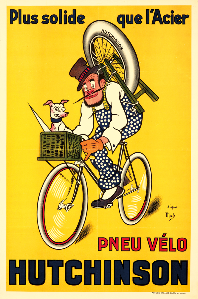 Plus Solide Que I’Acier, Hutchinson, Pneu Velo, Hutchinson