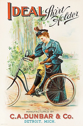 Ideal Skirt Holder, Manufactured By, C.A.Dunbar & Co., Detroit, Mich.
