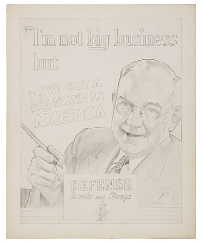 I’m Not Big Business, But L’ve Got A Big Stakee In, America, Defense, Bond And Stamps