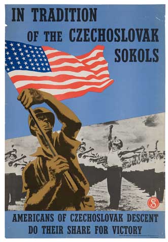 In Tradition, Of the Czechoslovak, Sokols, Americans Of Czechoslovak Descent, Do Their Share For Victory