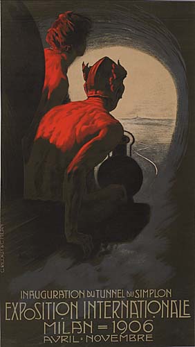 Inauguration Du Tunnel Du Simplon, Exposition Internationale, Milan = 1906, Avril Novembre