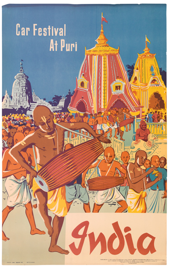 Car Festival At Puri, India