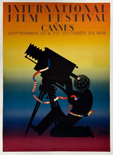 International Film Festival Of Cannes, September 20th to October 5th 1946.,