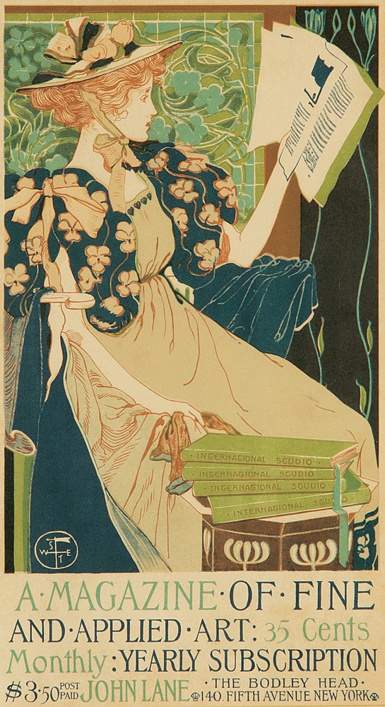 International Studio, west, A.Magazine.Of .Fine, And.Applied.Art: 35 Cents, Monthly: Yearly subscription, $3.50 post, paid, John Lane., The Bodley Head., 140 Fifth Avenue New York
