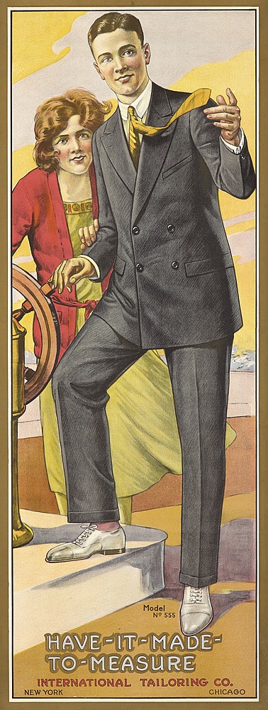 Model, No 555, Have   It  Mde , To Measure, International Tailoring Co., New York Chicago