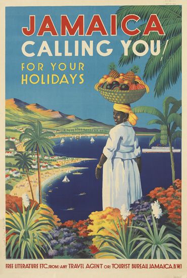 Calling You, For Your Holiday, Free Literature Etc from any Travel Agent or Tourist Bureau Jamaica& WI