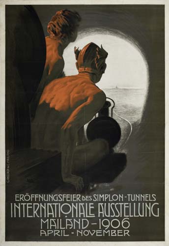 Eroffungsfeier Des Simplon Tunnels, Internationale Ausstellung, Mailand   1906, April   November