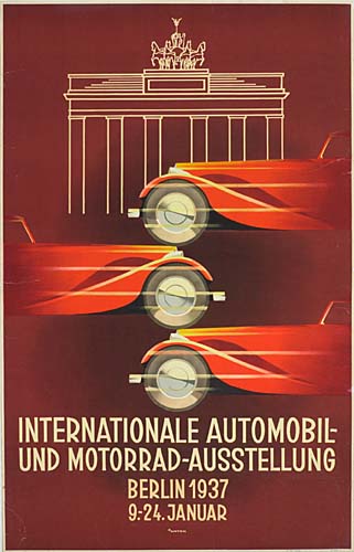 Internationale Automobil, Und Motorrad Ausstellung, Berlin 1937, 9-24. Januare