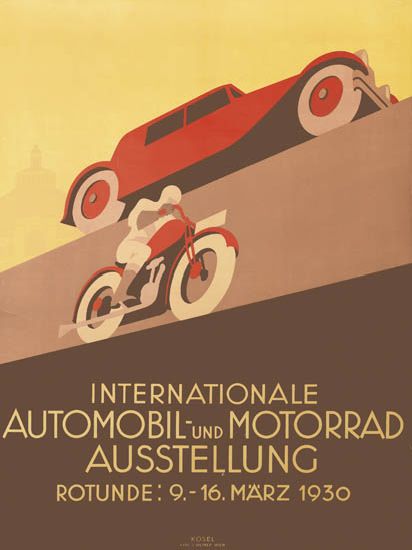 Internationale, Automobil-Und Motorrad, Ausstellung, Rotunde: 9.-16. Marz 1930