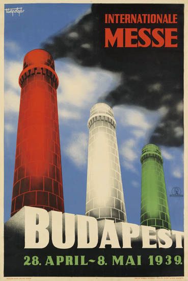 Internationale, Messe, Budapest, 28. April – 8. Mai 1939.