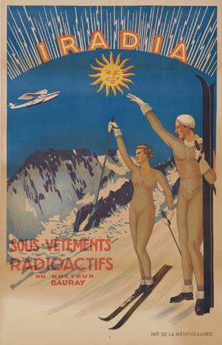 Iradia, Sous vetenents radioactifs du docteur Bauray