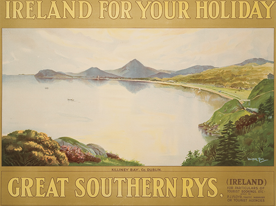 Ireland For Your Holiday, Great Southern Rys, Ireland For Particular Of Tourist Booking Etc, P.J Floys Or Tourist Agencies, Killiney Bay Co, Dublin
