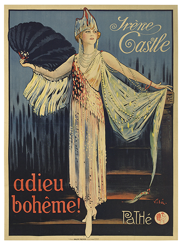 Irene Castle Adieu Boheme, pathe