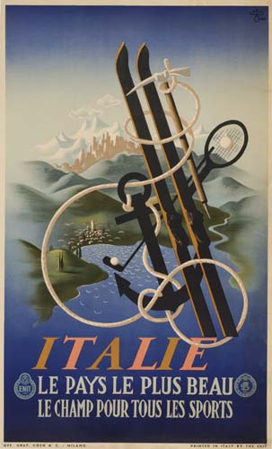 Italie, Le Pays Le Plus Beau, Le Champ Pour Tous Les Sports