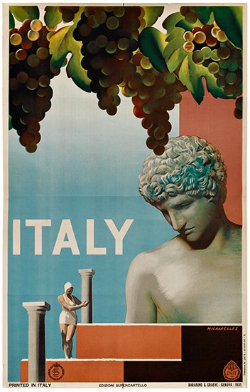 Italy, Pfnted In Italy