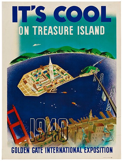 It’s Cool, On Treasure Island, 1940, Golden Gate International Exposition