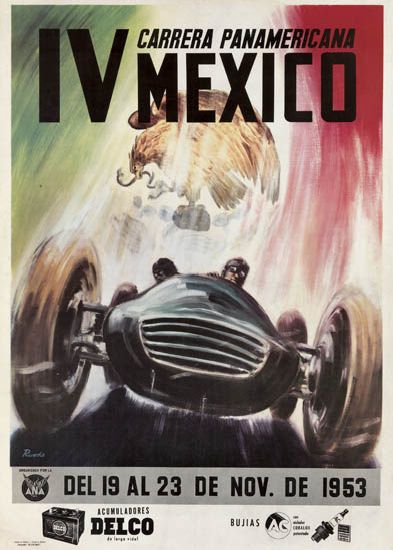 Iv Carrera Panamericana Mexico. Del 19 Al 23 De Nov. De 1953, Icumultdores, Delco Bujias