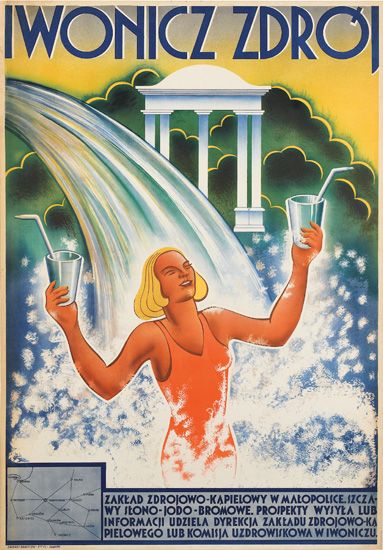 Iwonicz Zdroj, Zakead Zdrojowo-Kapielowy W Matopolsce Szcza-Wy Itono-Jodo-Bromowe, Proipekty Wysyea Lub Informacji Udziela Dyrekcja Zakeadu Zdrojowo-ka Pielowego Lub Komisja Uzdrowiskowa W Iwoniczu