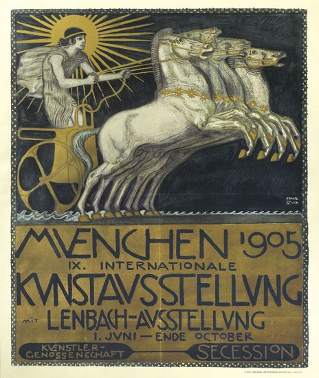 Mvenchen 1905, Ix Internationale Kunstausstellung, Mit Lenbach-Avsstellvng 1.Jvni-Ende October, Kvenstler Cenossenschaft Secession