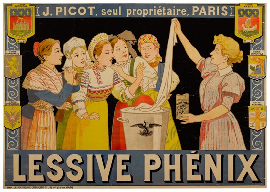 J.Picot, seul Proprietaire, Paris, Lessive Phenix