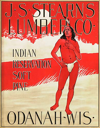 J.S. Stearns, Lumber Co., Indian, Reservation, Soft, Pine, Odanah-Wis