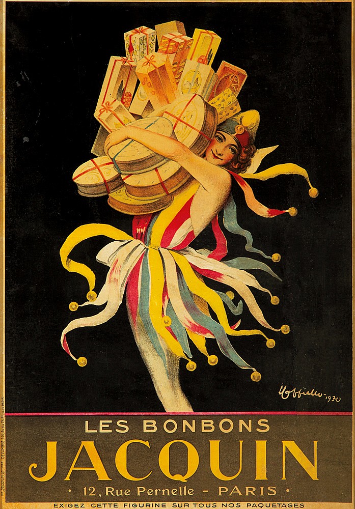 Les Bonbons, Jacquin, 12. Rue Pernelle   Paris.