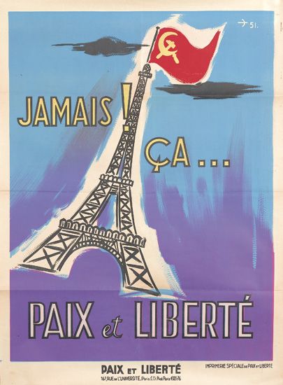 Jamais! Ca..Paix Et Liberte