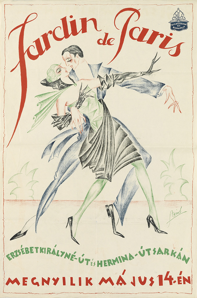 Jardin De Paris, Erzsebetkiralyne-Ut Es Hermina Ut Sarkan, Megnyilik Majus 14-En