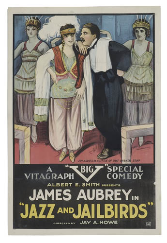 Jazz And Jailbirds, A Big Special, Vitagraph Comedy, Albert E. Smith, James Aubrey,