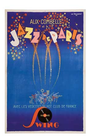 Alix Combelle, Jazz De Paris, Avec Les Vedettes Hot Club De France, Swing