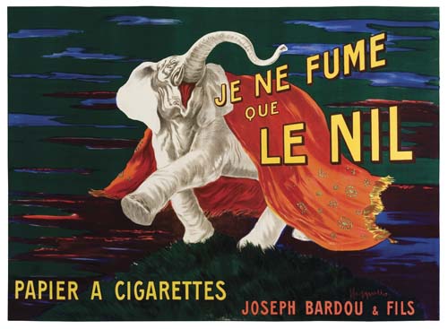 Je Ne Fume, Que, Le Nil, Papier A Cigarettes, Joseph Bardou & Fils