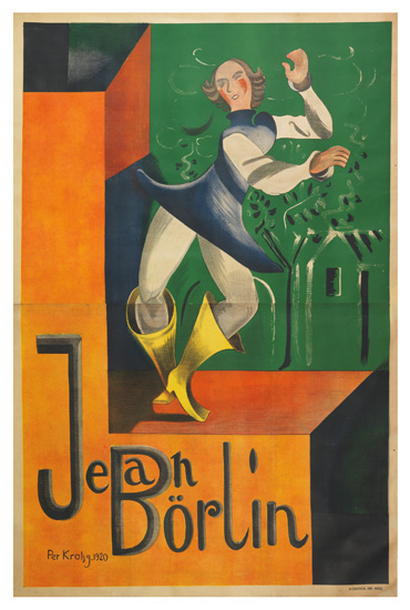 Jean Borlin Per Krohg 1920