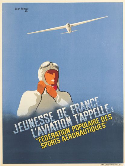 Jeunesse De France, l’Aviation T’Appelle!, Federation Populaire des, Sports Aeronautiques