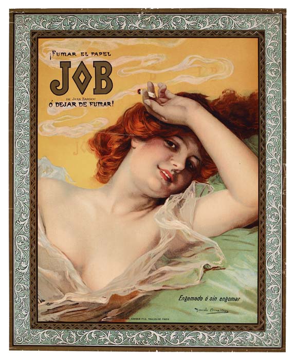Fumar El Papel Job O Dejar De Fumar, engomado o sin engomar.