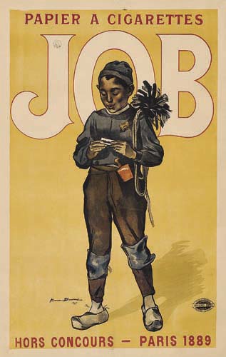 Papier a cigarettes, Job hors concours-paris 1889