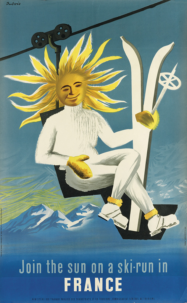 Join The Sun On A Ski-Run In, France