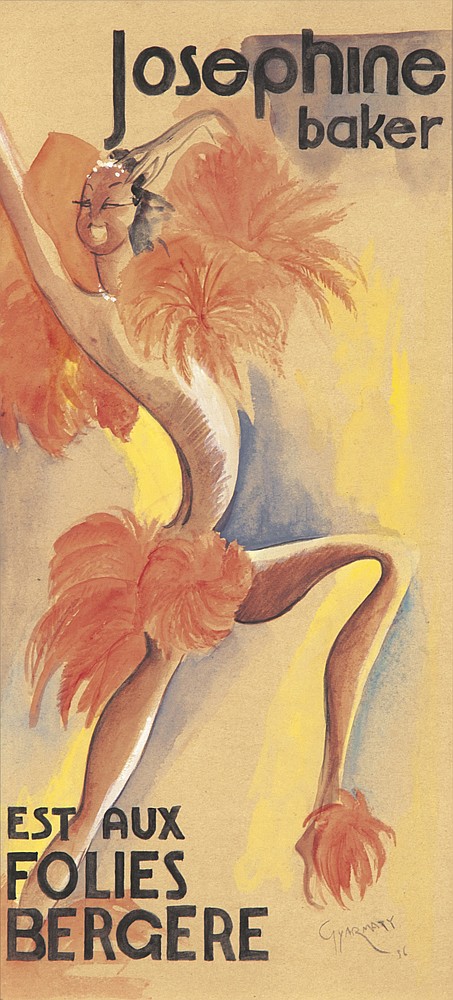 Josephine, Baker, Est Aux, Folies, Bergere